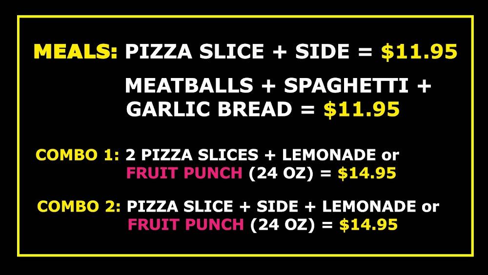 Fave Pizza Menu image 2